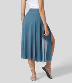 Maris - 2-in-1 High Waist Skirt