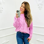 Chantae - Women's Loose Knit Sweater