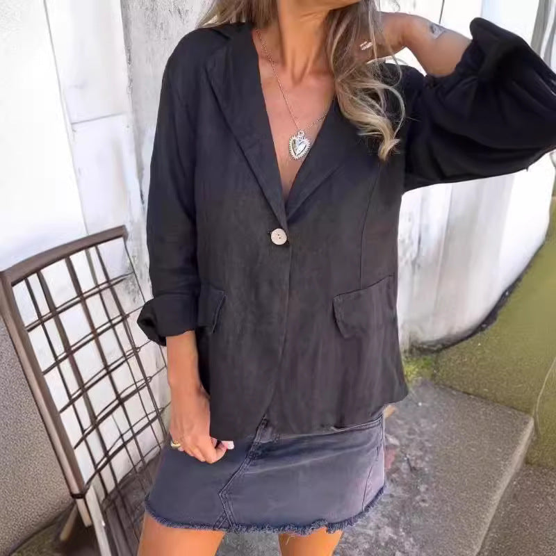 Seychelle - Lightweight Cotton and Linen Blazer