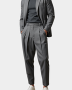Percival | Tapered Trousers with Elastic Waist