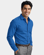 Wendell | Long Sleeve Dress Shirt with Point Collar