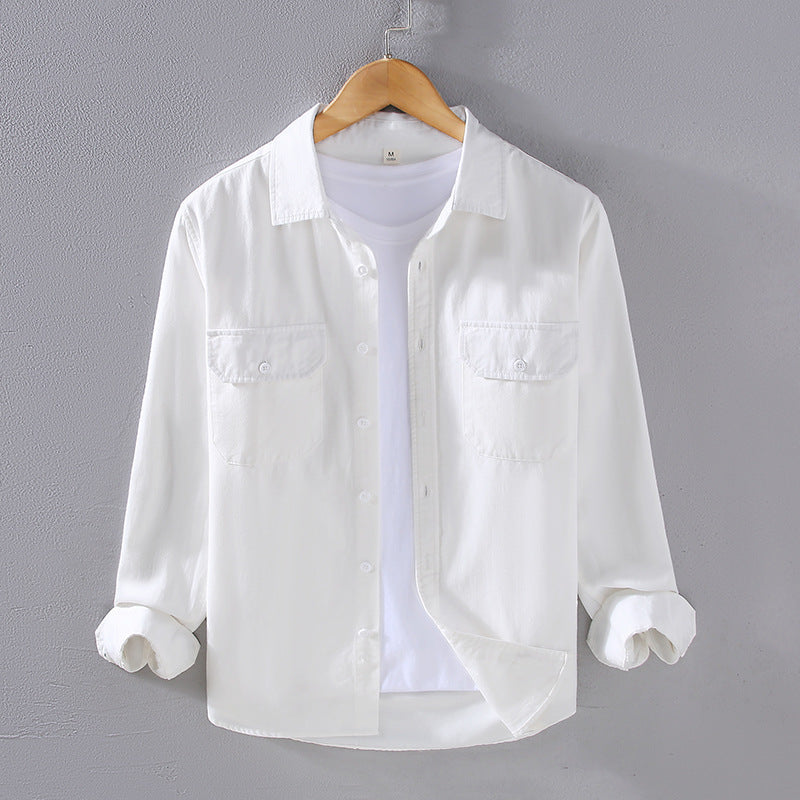 Archer | Overshirt with Buttoned Flap Pockets