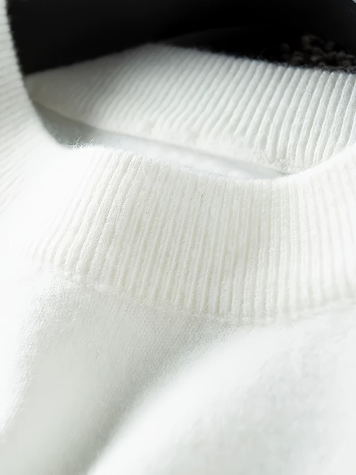Madelyn - Elegant Geometric Heart Sweater