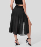 Maris - 2-in-1 High Waist Skirt