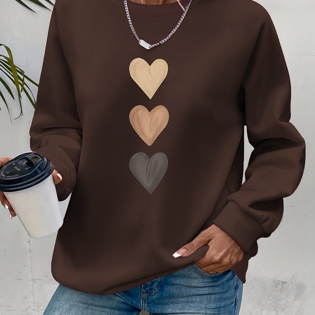 Belviera - Soft Heart Pattern Sweater