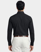 Wendell | Long Sleeve Dress Shirt with Point Collar