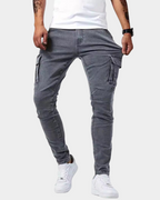 Sanford | Slim Fit Cargo Pants with Flap Pockets
