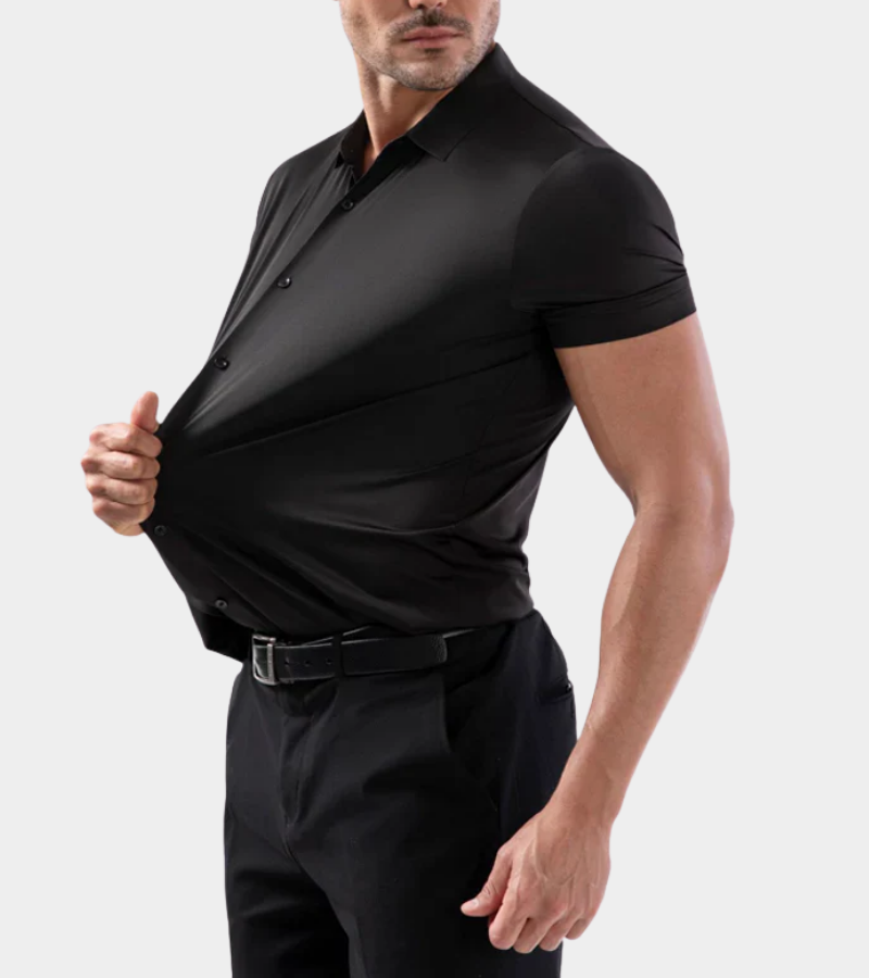 Leopold | Slim Fit Polo Shirt with Short Sleeves