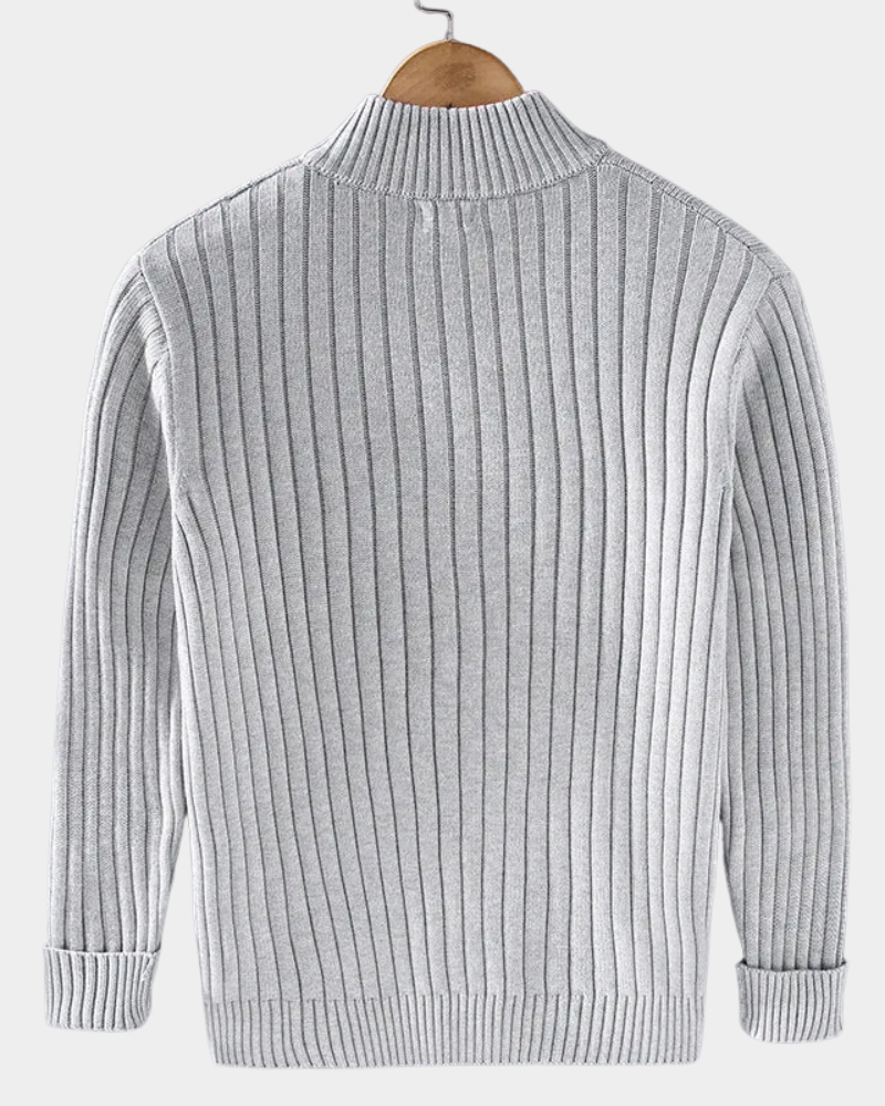 Harrison | Wide Rib Chunky Cardigan