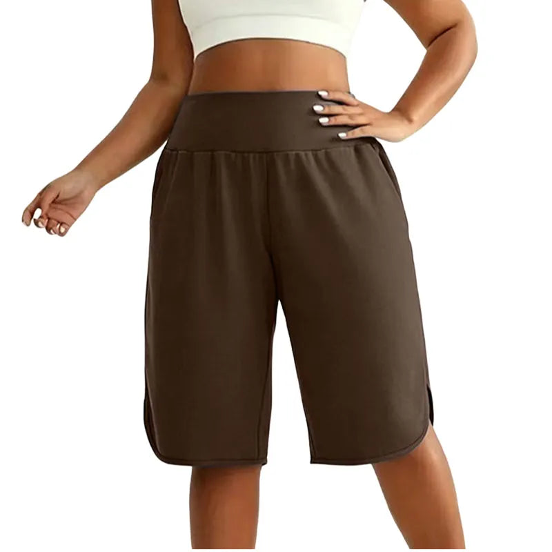Graciela - Short, Women's, Large, High Waist, Knee Length
