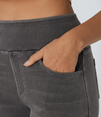 Ruvessa - Women's High Waisted Wide Leg Jeans, Very Stretchy, Modern Fit