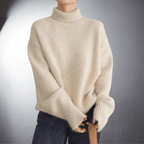 Fosette - Soft Cashmere Turtleneck Sweater for Unparalleled Comfort