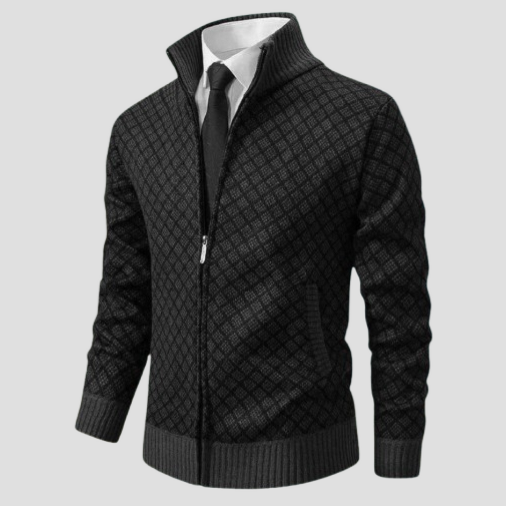 Lorenzo | Timeless Full-Zip Cardigan