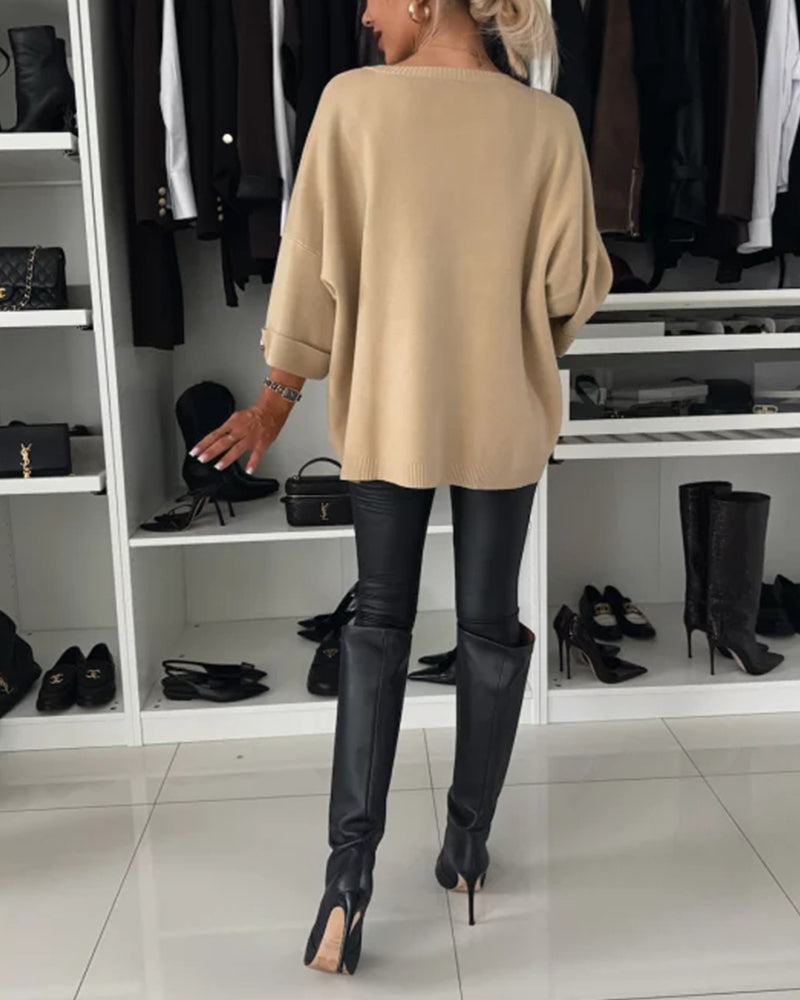 Heleen - Women's Elegant Knit Top