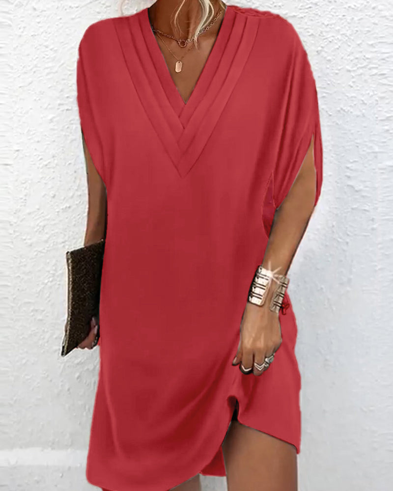 Amélie | Elegant Dress with V-Neck