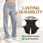 Nara - High Elasticity - High Waist Straight Leg Casual Pants