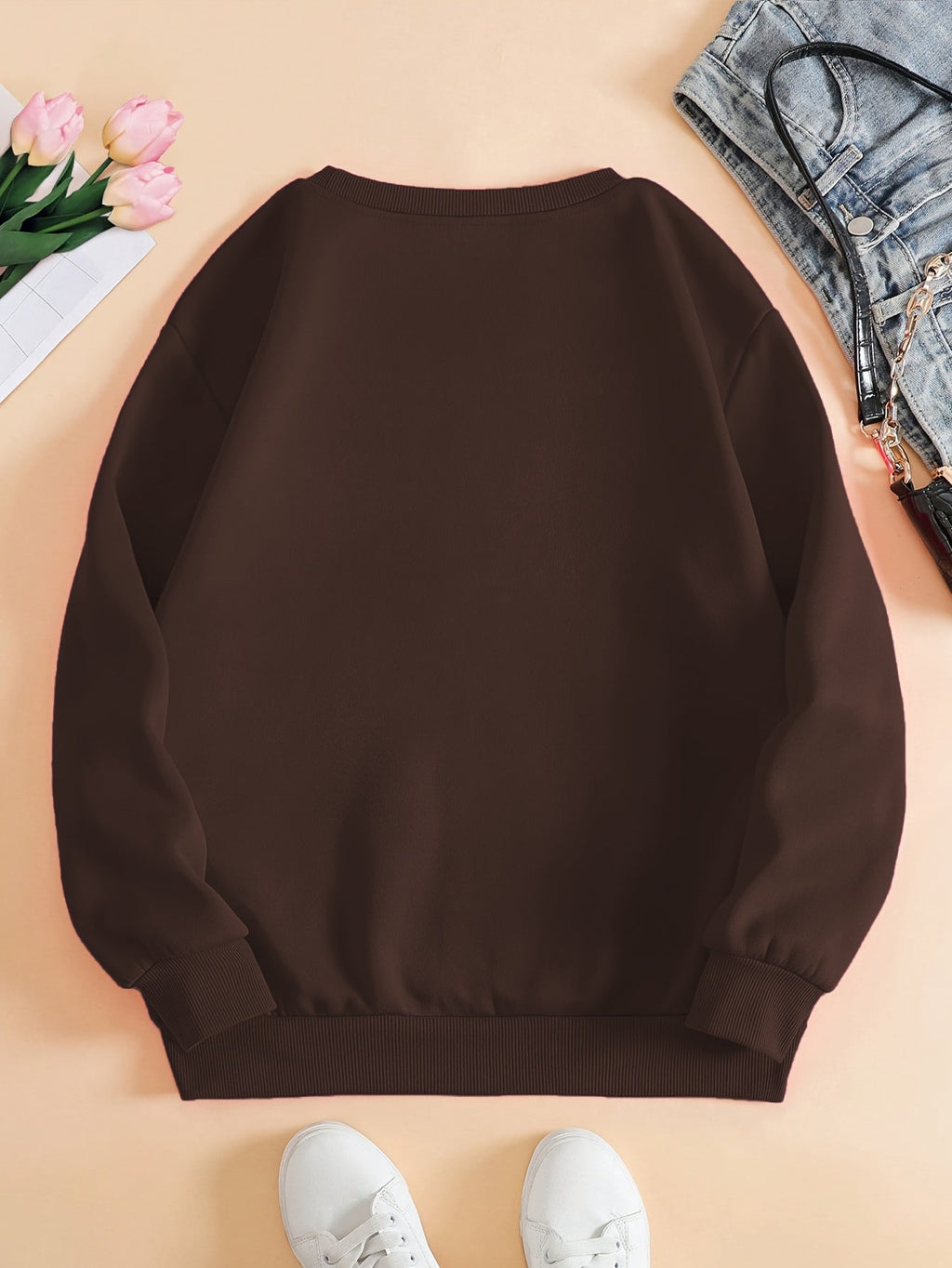 Belviera - Soft Heart Pattern Sweater