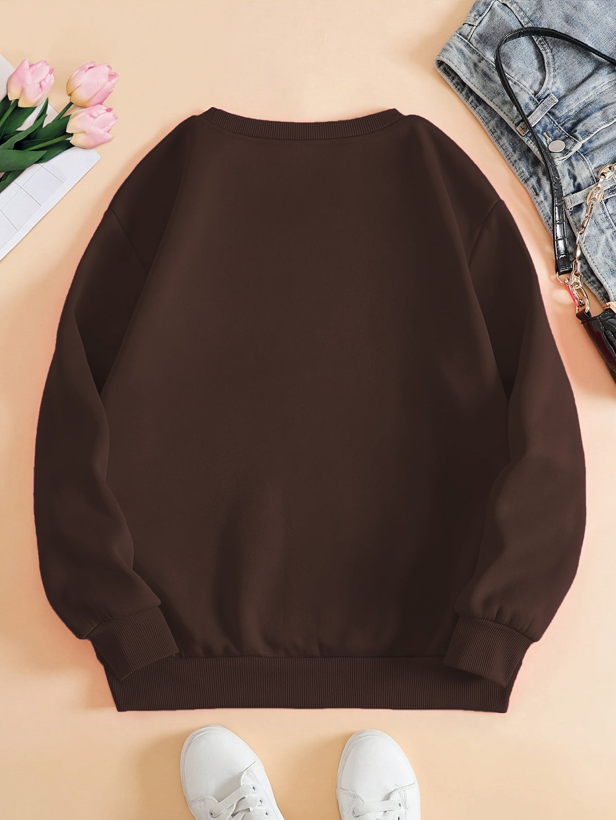 Belviera - Soft Heart Pattern Sweater