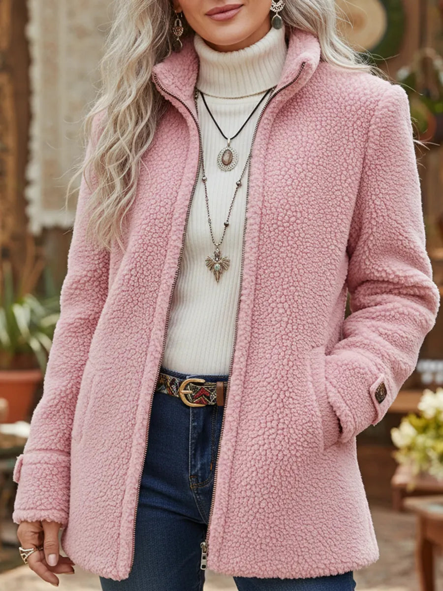 Lunirissa - Women's Soft and Casual Zip-Up Jacket