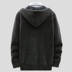 Beckett | Textured Knit Fleece Hoodie