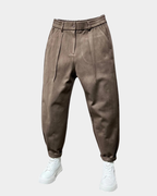 Percival | Tapered Trousers with Elastic Waist