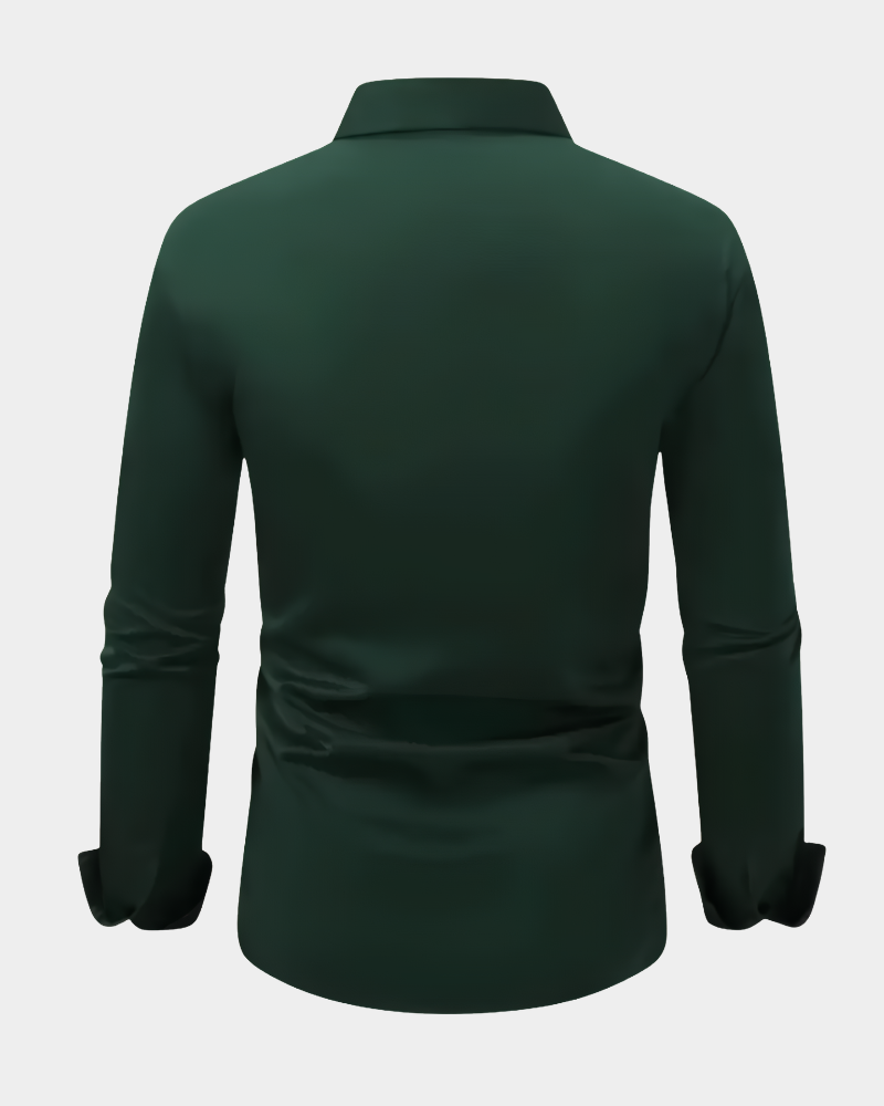 Desmond | Slim Fit Dress Shirt with Spread Collar