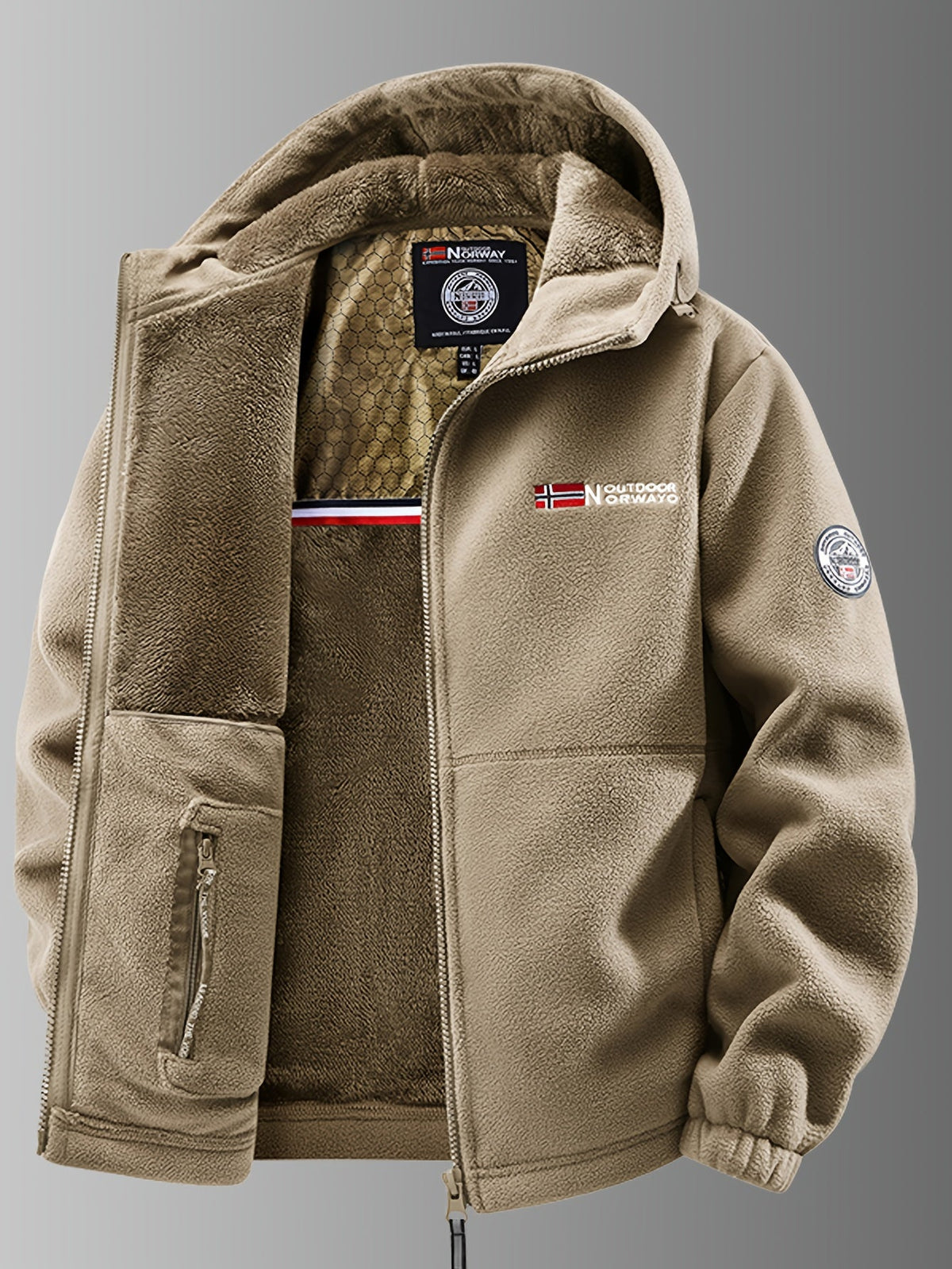Oliver - Men's Thermal Fleece Winter Jacket