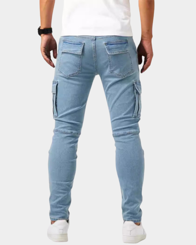 Sanford | Slim Fit Cargo Pants with Flap Pockets