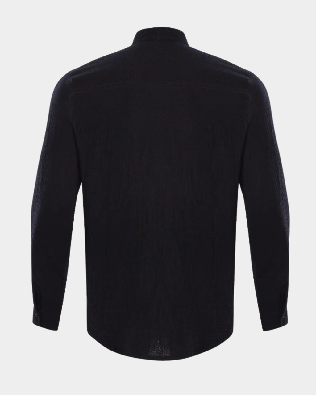 Devin | Long Sleeve Shirt with Band Collar