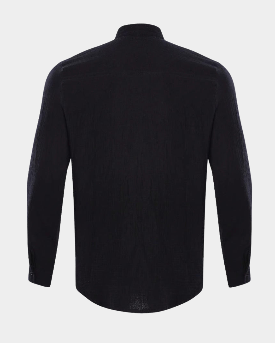 Devin | Long Sleeve Shirt with Band Collar