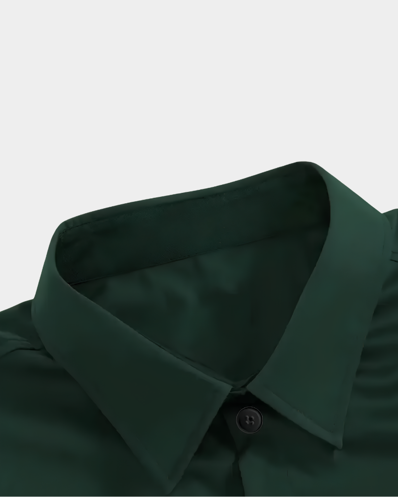Desmond | Slim Fit Dress Shirt with Spread Collar