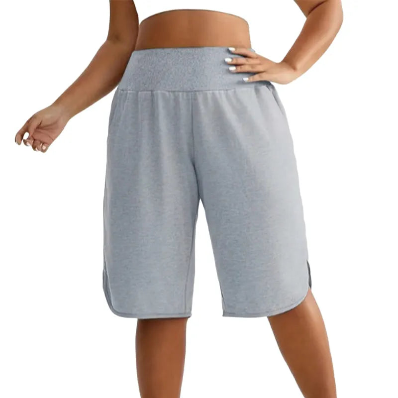 Graciela - Short, Women's, Large, High Waist, Knee Length