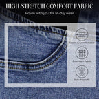 Rovindra - Women's High-Waisted Stretch Flared Jeans