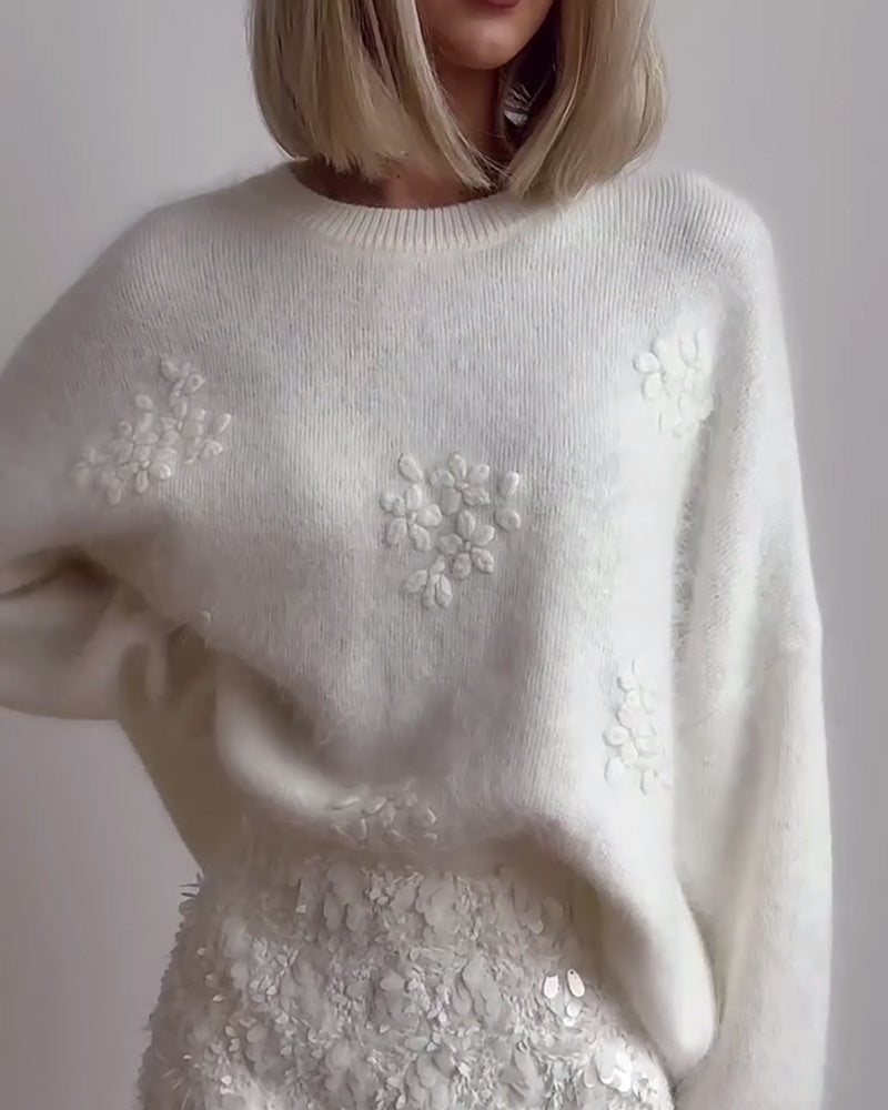 Géraldine - Chic and Comfortable Sweater for Winter