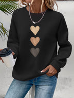 Belviera - Soft Heart Pattern Sweater
