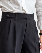 Tobias | Pleated Dress Pants with Straight Leg