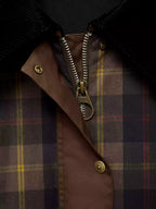 Jolijn - Women's Checked Straight Jacket