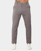Edmund | Cropped Trousers with Elastic Back Waist