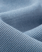 Merrick | Fine Knit Polo Shirt with Contrast Undercollar