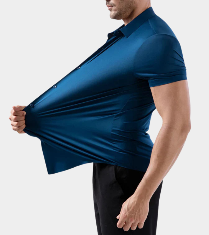 Leopold | Slim Fit Polo Shirt with Short Sleeves