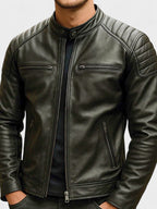 Xavier - Men's Vintage Leather Jacket