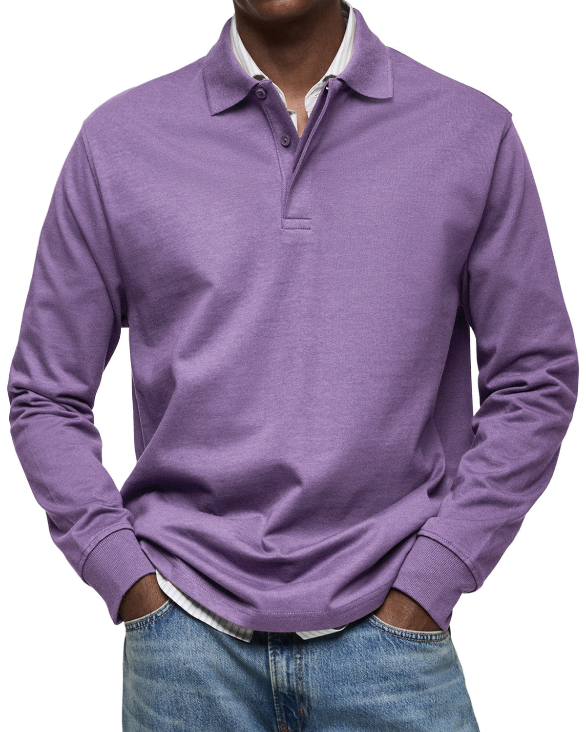 Wilson | Classic Long Sleeve Polo Shirt