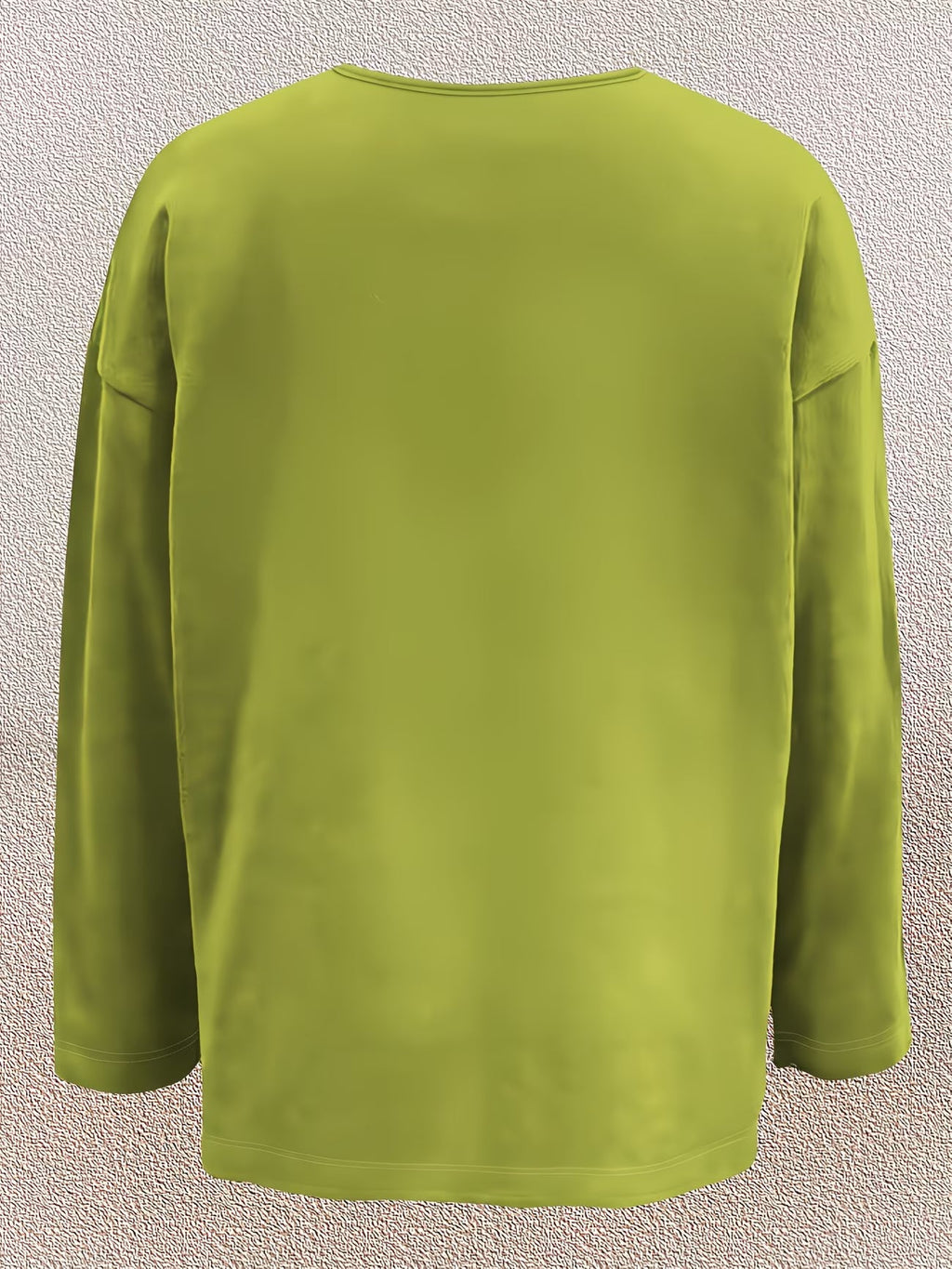 Olivira - Loose-fitting top with a nature-inspired floral pattern