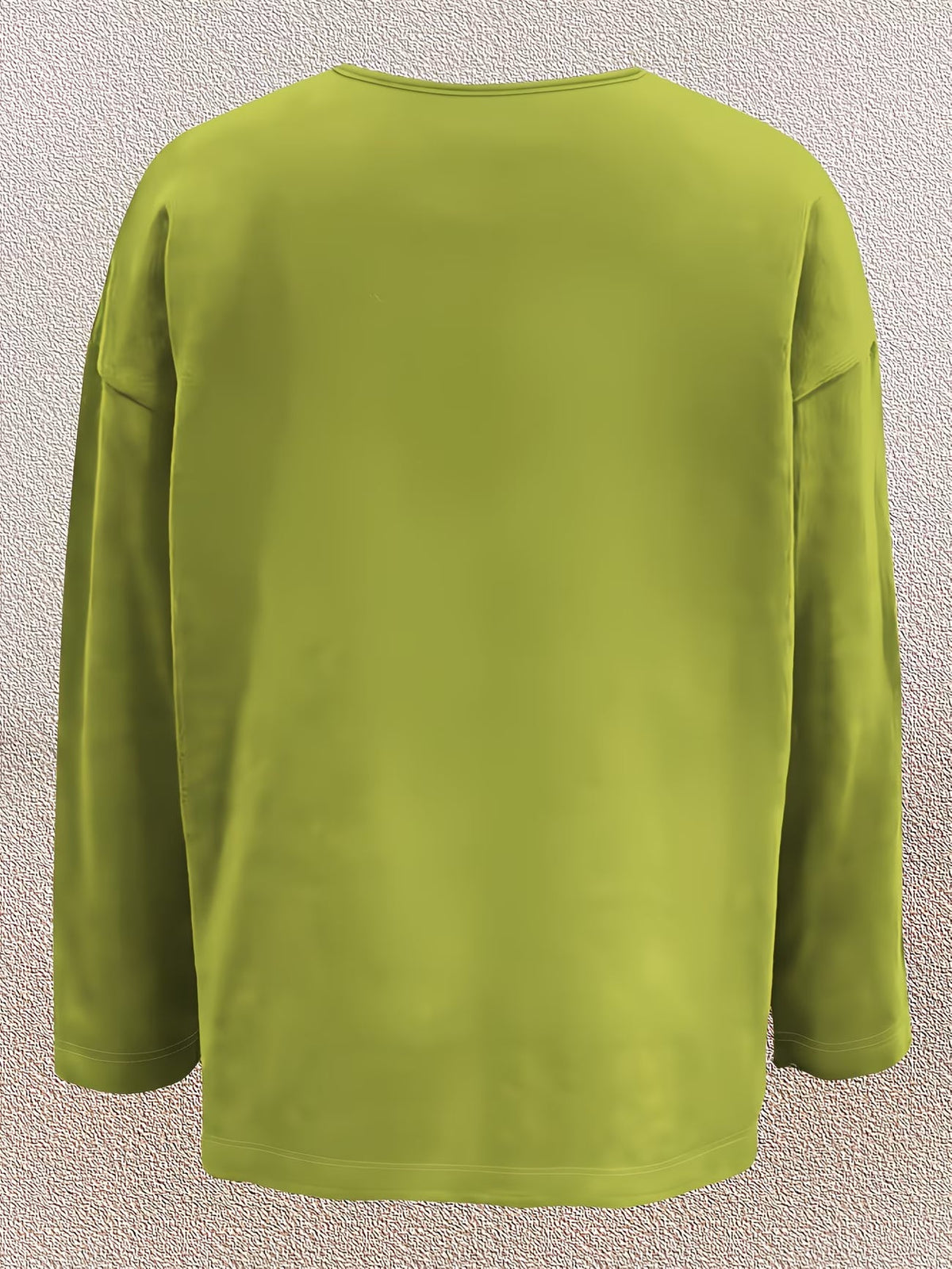 Olivira - Loose-fitting top with a nature-inspired floral pattern