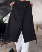 Blair - Women's Asymmetric Wide-Leg Trousers for Office and Everyday Wear