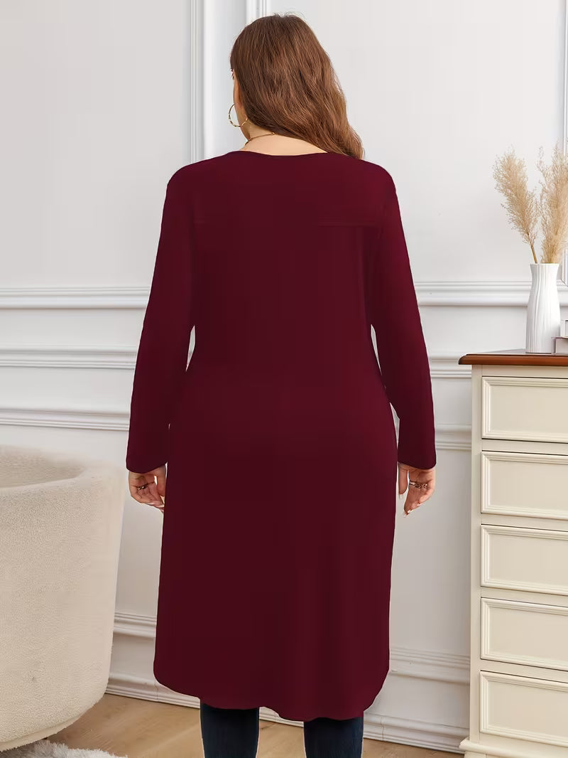 Arelivine - Elegant long-sleeved T-shirt