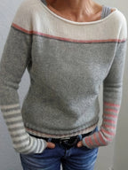 Isavielle - Striped Cashmere Sweater