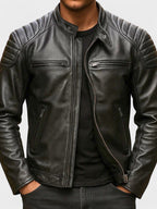 Xavier - Men's Vintage Leather Jacket