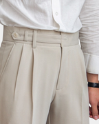 Tobias | Pleated Dress Pants with Straight Leg