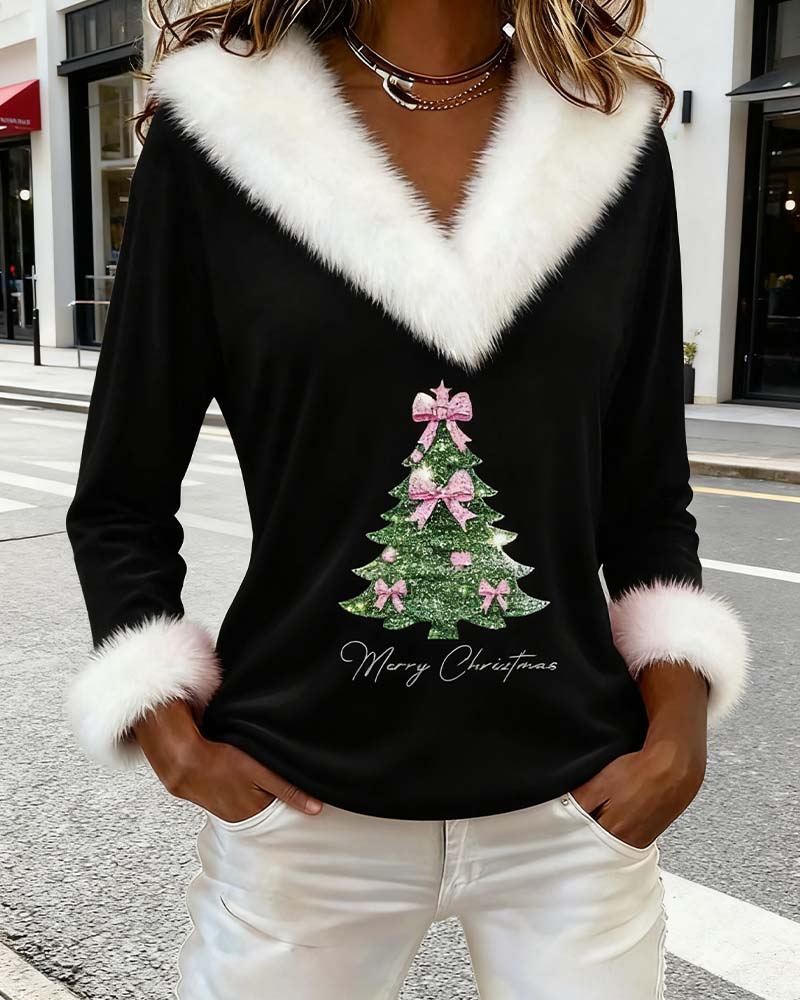 Marivessae - Women's Soft V-Neck Knit Sweater